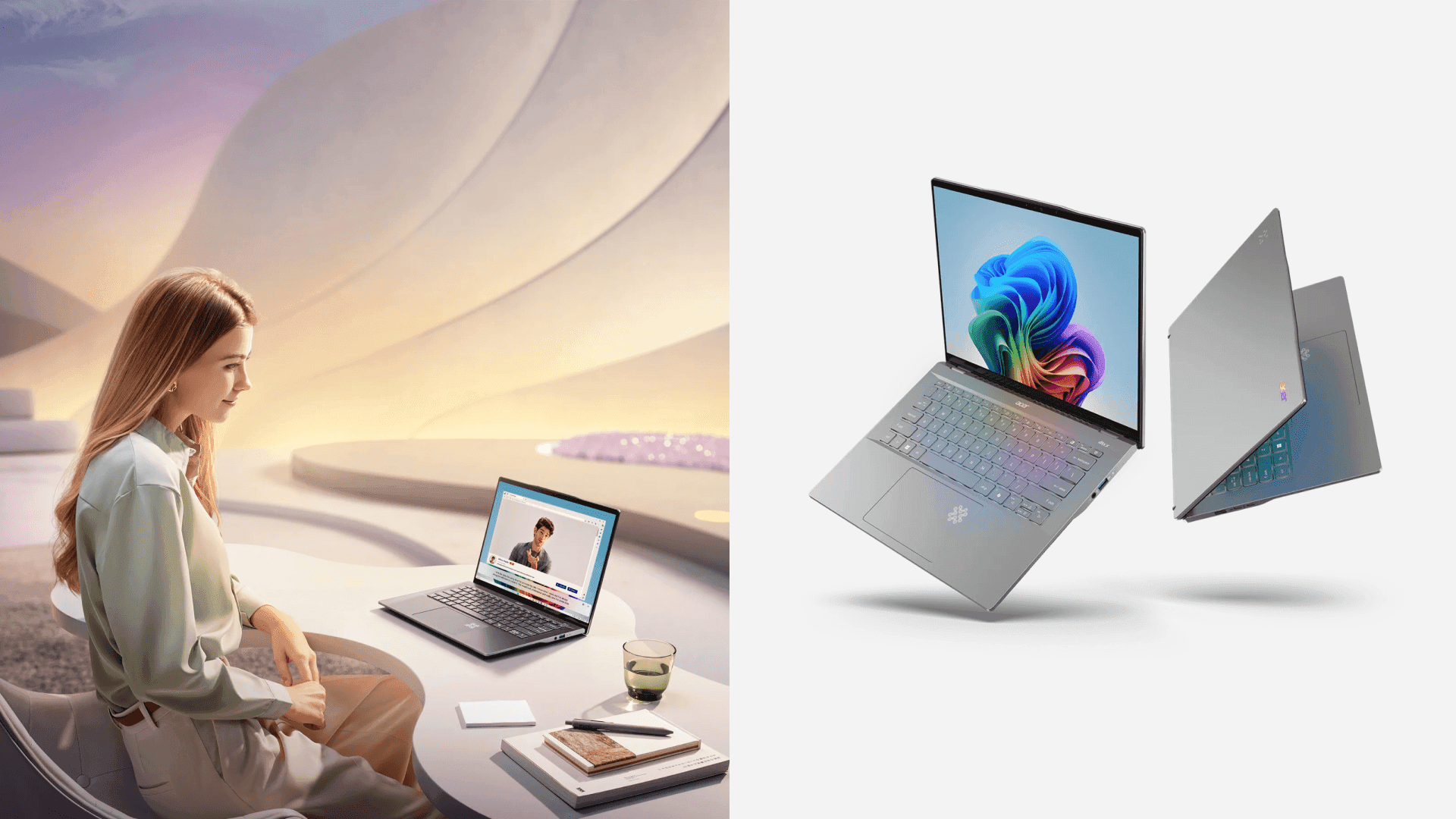 Ноутбуки с поддержкой AI-функций: Acer Copilot+ и Lenovo AI Now